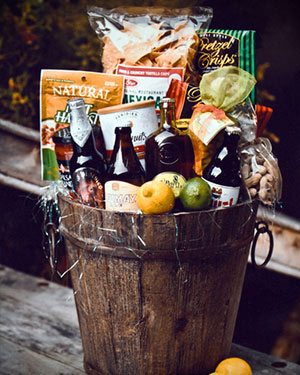 Gift Baskets at Cuvee